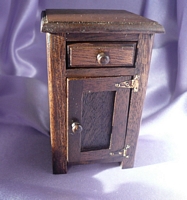 Side Table - with Door and Drawer - RH